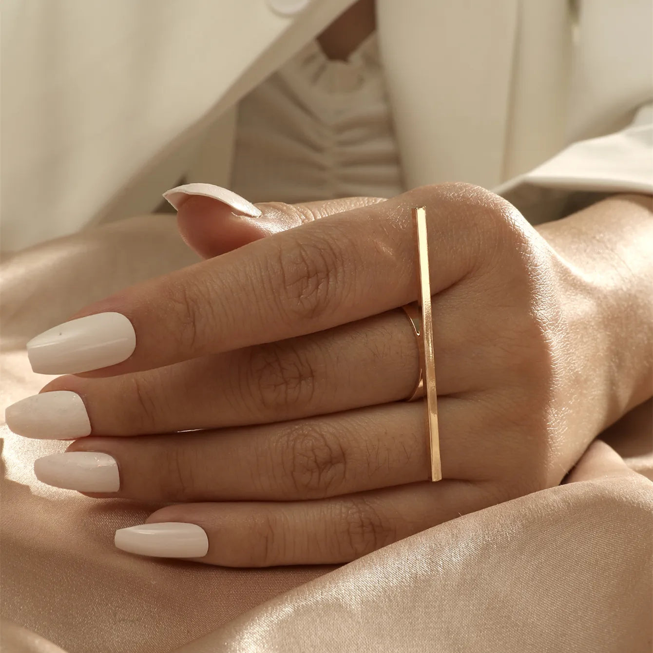 Anel Luxe Dourado Velavue