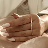 Anel Luxe Dourado Velavue