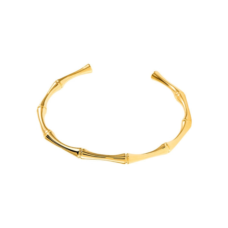 Bracelete Dourado Bambu Velavue