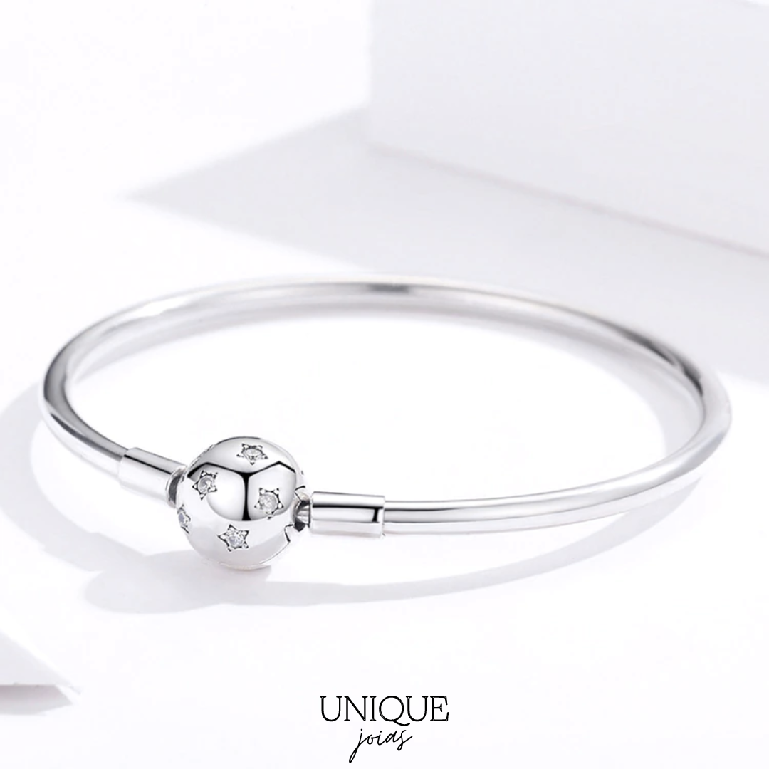 Pulseira de Berloque Céu Estrelado - Prata 925 Velavue
