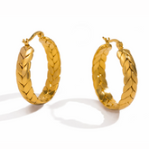 Brinco Argola Grego Dourado Velavue