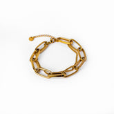 Pulseira Dupla Figaro Banhado a Ouro 18k Velavue