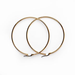 Brinco Argola Banhado em Ouro 18K Velavue