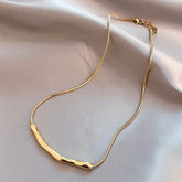 Colar Dourado Europeu Velavue