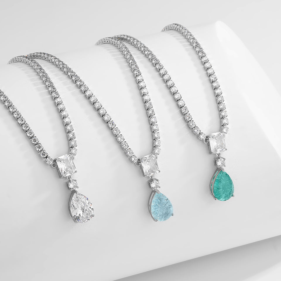 Colar Cravejado de Cristais de Zircônia Velavue