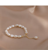 Pulseiras Unique com Pérolas Naturais Velavue
