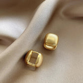 Brinco Dourado Quadrado Velavue