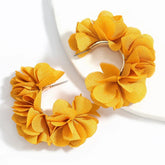 Brinco Flor de Renda Velavue