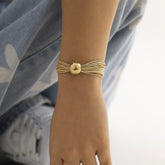 Pulseira de Luxe Multi Fio Velavue