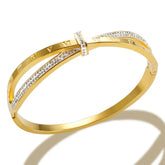 Bracelete Números Romanos Banhado a Ouro 18k Velavue
