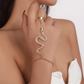 Pulseira com Anel Cobra Velavue