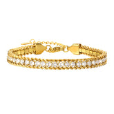 Pulseira Cravejada com Cristais de Zircônia Velavue