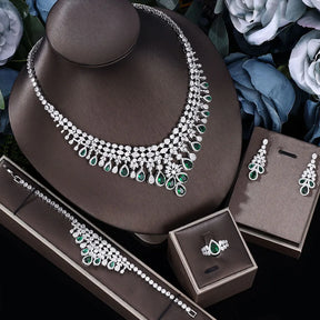 Conjunto Realeza Cravejado com Zircônia Velavue