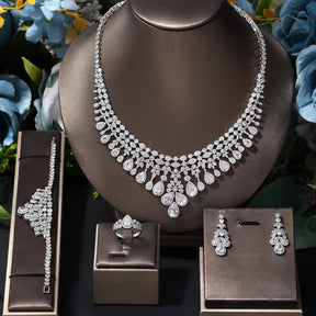 Conjunto Realeza Cravejado com Zircônia Velavue