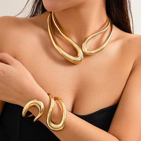 Conjunto Colar e Bracelete Modern Velavue