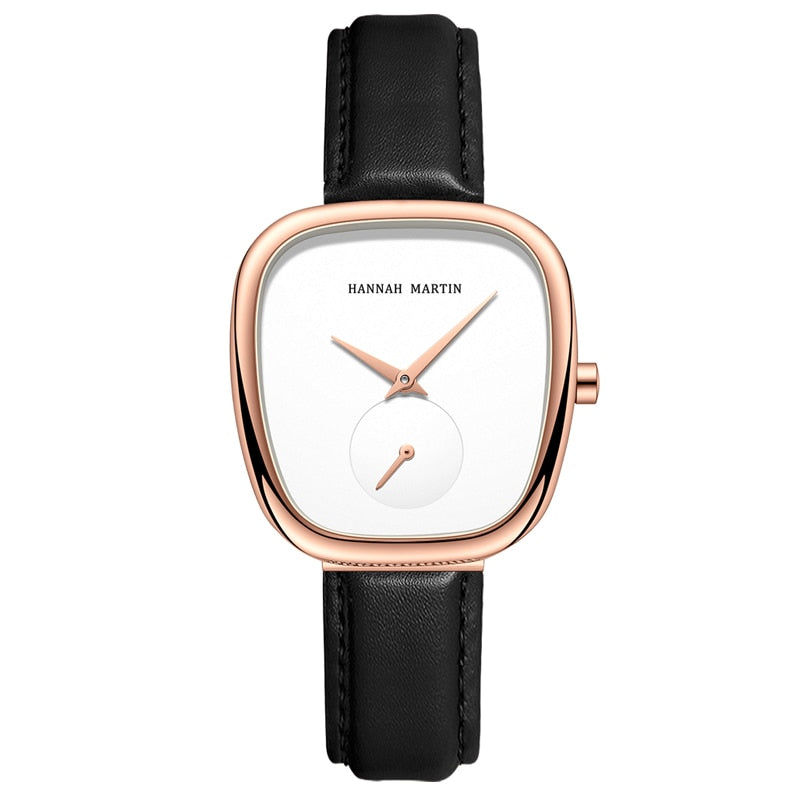 Relógio Hannah Pulseira de Couro Premium Velavue