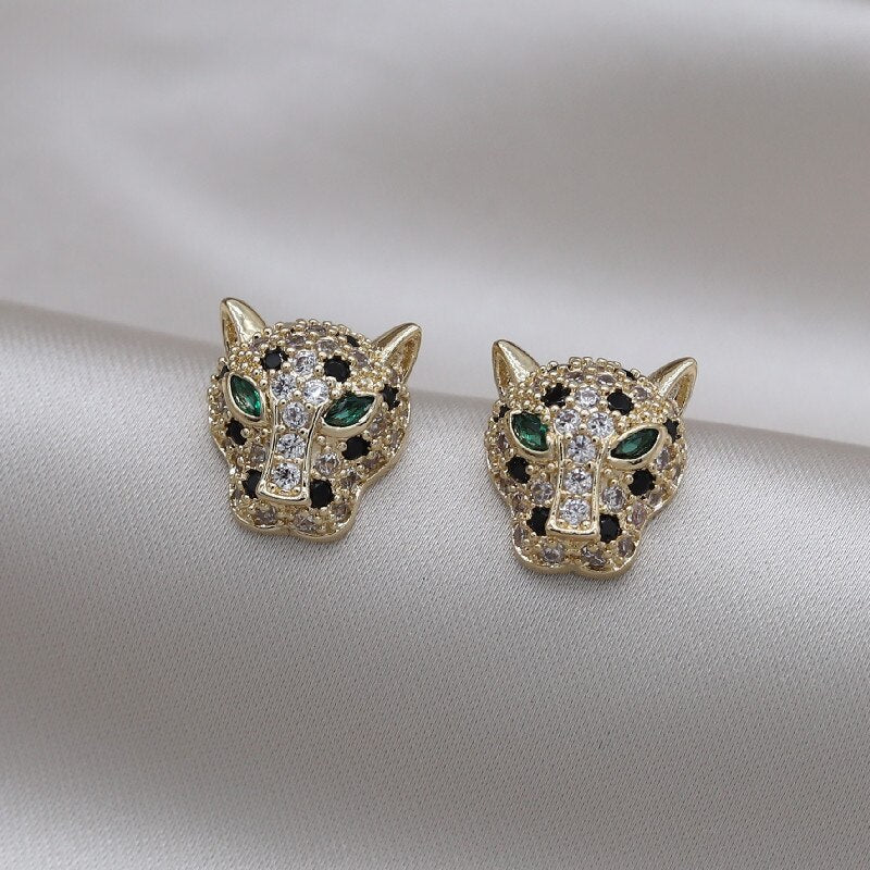 Brincos Coleção Leopardo Luxo Velavue