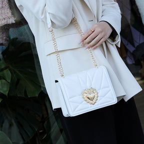 Bolsa Luxury Casual Alça Corrente Velavue