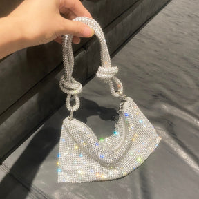 Bolsa Saquinho Shoulder Bag Crystal Velavue