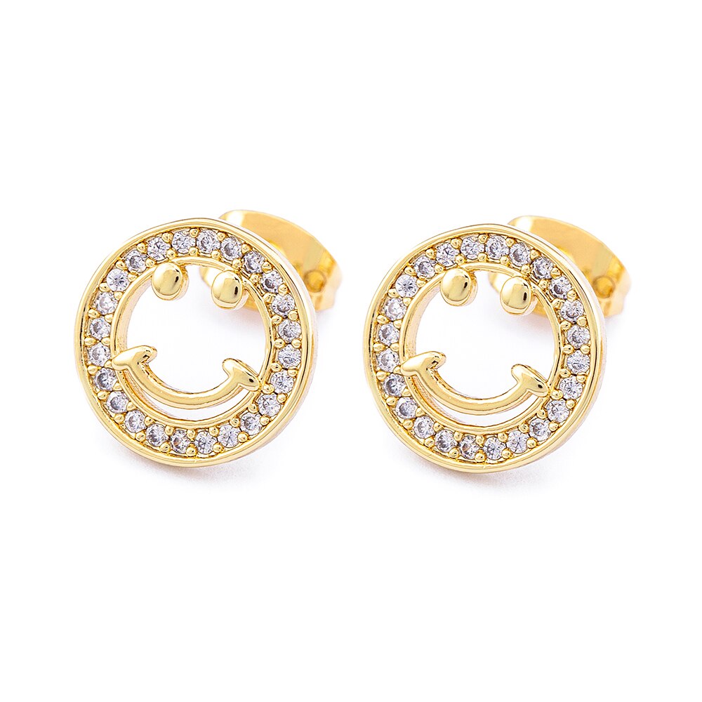 Brinco Smile Banhado a Ouro 18K Velavue