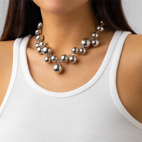 Colar Vintage Bolas de Luxo Velavue