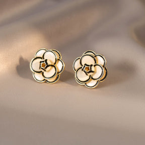 Brinco Flor Camélia Velavue