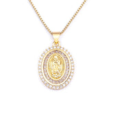 Colar com Pingente Nossa Senhora de Aparecida Velavue