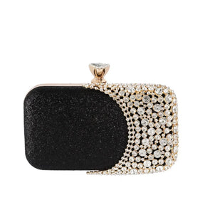 Bolsa Dourada Cravejada Velavue