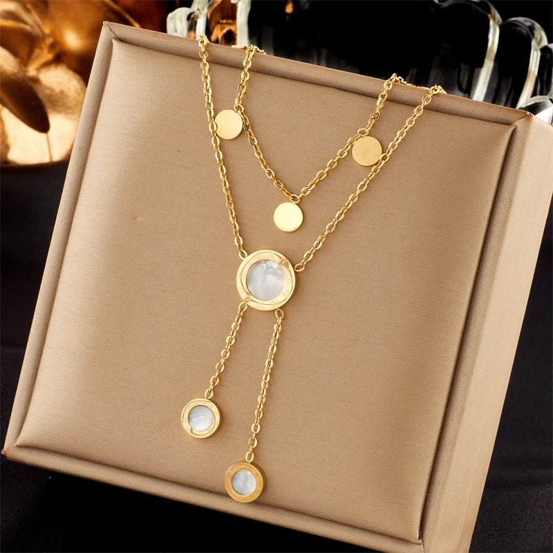 Colar Elegancy Dourado Romano Velavue