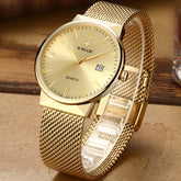 Relógio Feminino Unique Banhado a Ouro 18k Velavue