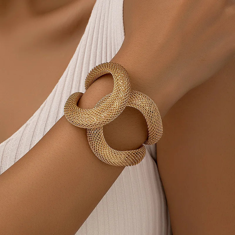 Bracelete Luxe Texturizado Velavue