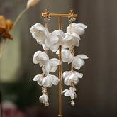 Brinco Longo Flor Velavue