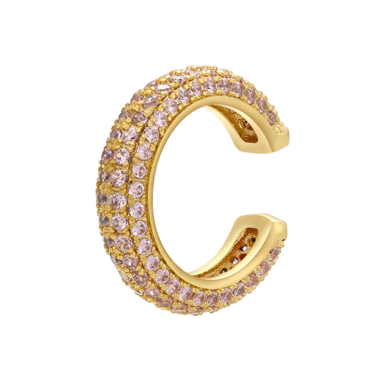 Piercing Fake com Cristais de Zircônia Velavue