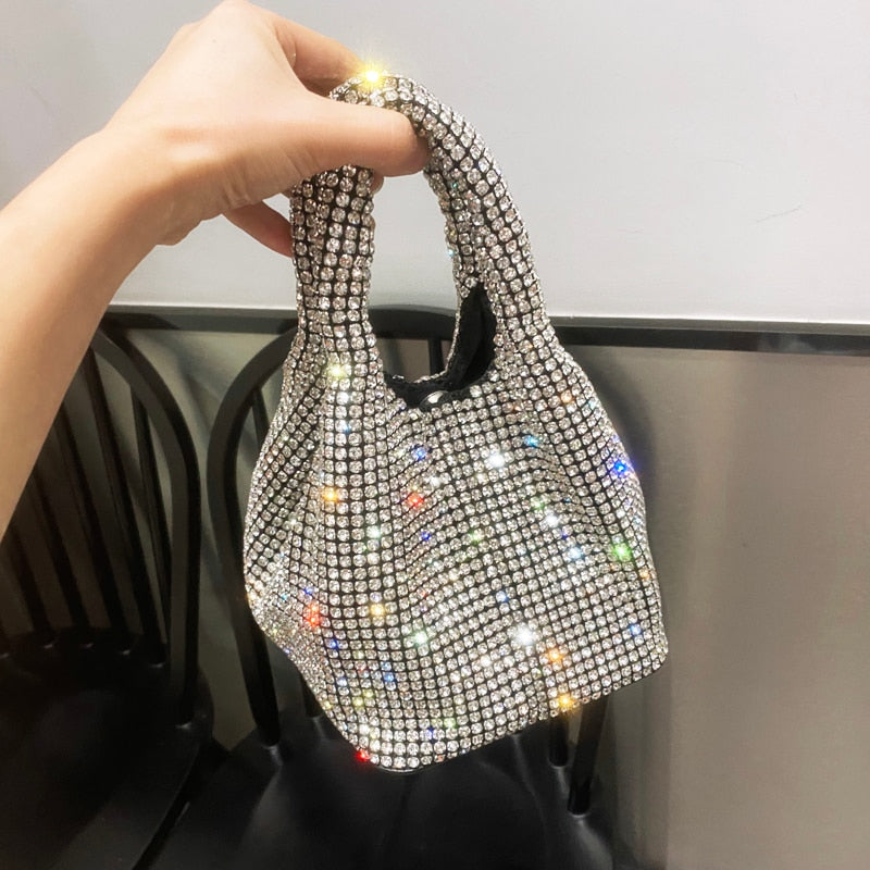 Bolsa Crystal Luxury Cravejada Velavue