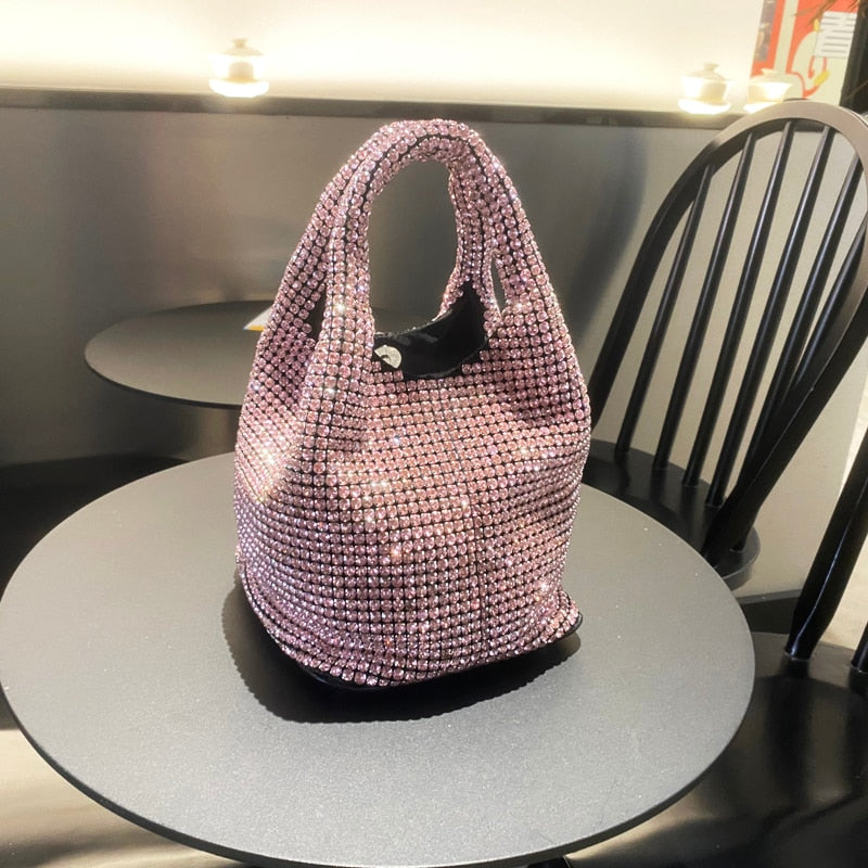 Bolsa Crystal Luxury Cravejada Velavue
