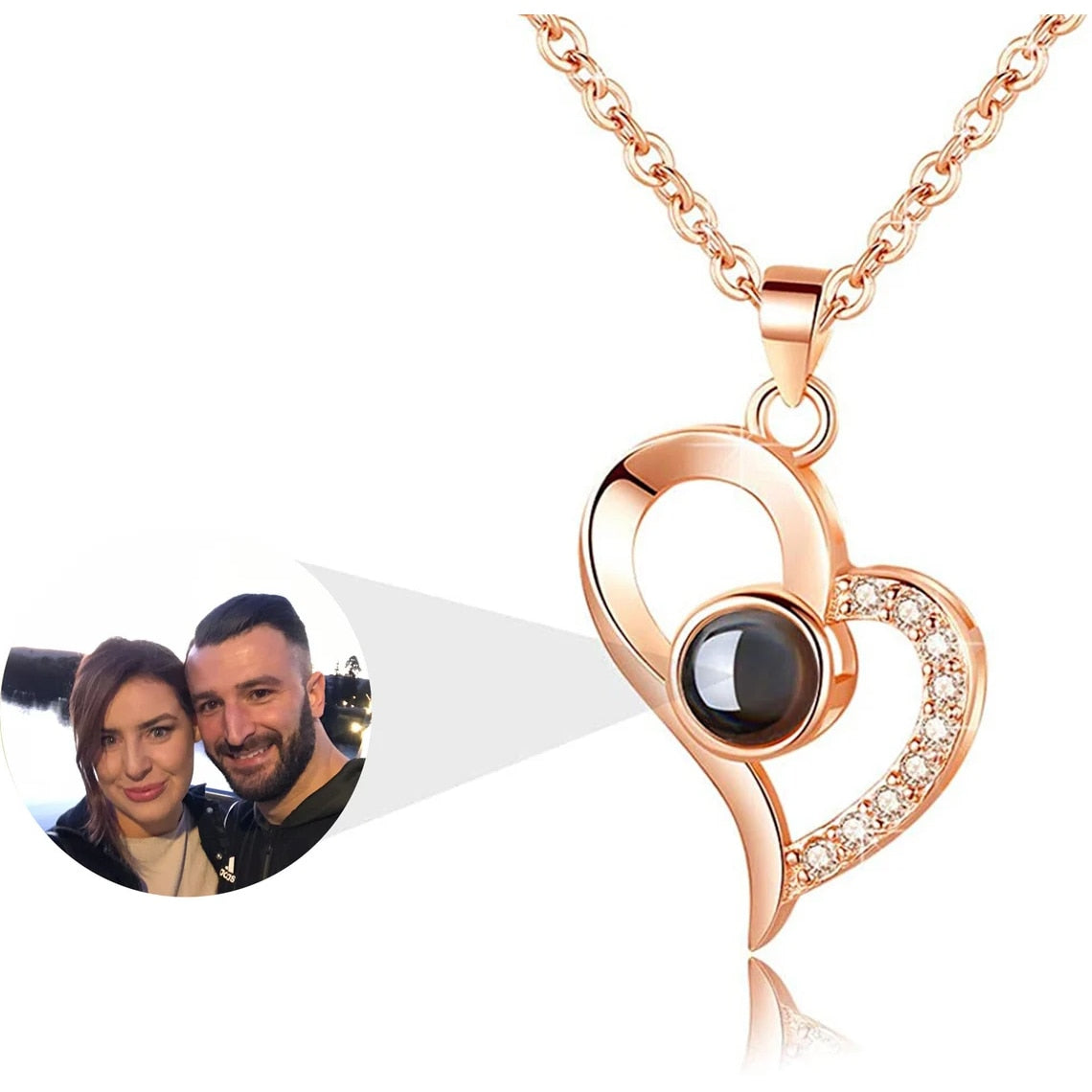 Colar Personalizado com Foto Amor Incondicional Velavue