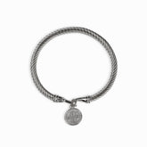 Bracelete com Pingente de São Bento Prata Velavue