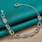 Pulseira de Cristais Colors de Prata Velavue