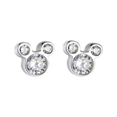 Brinco Mickey - Prata 925 Velavue