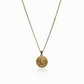 Colar com Pingente Medusa Banhado Ouro 18K Velavue