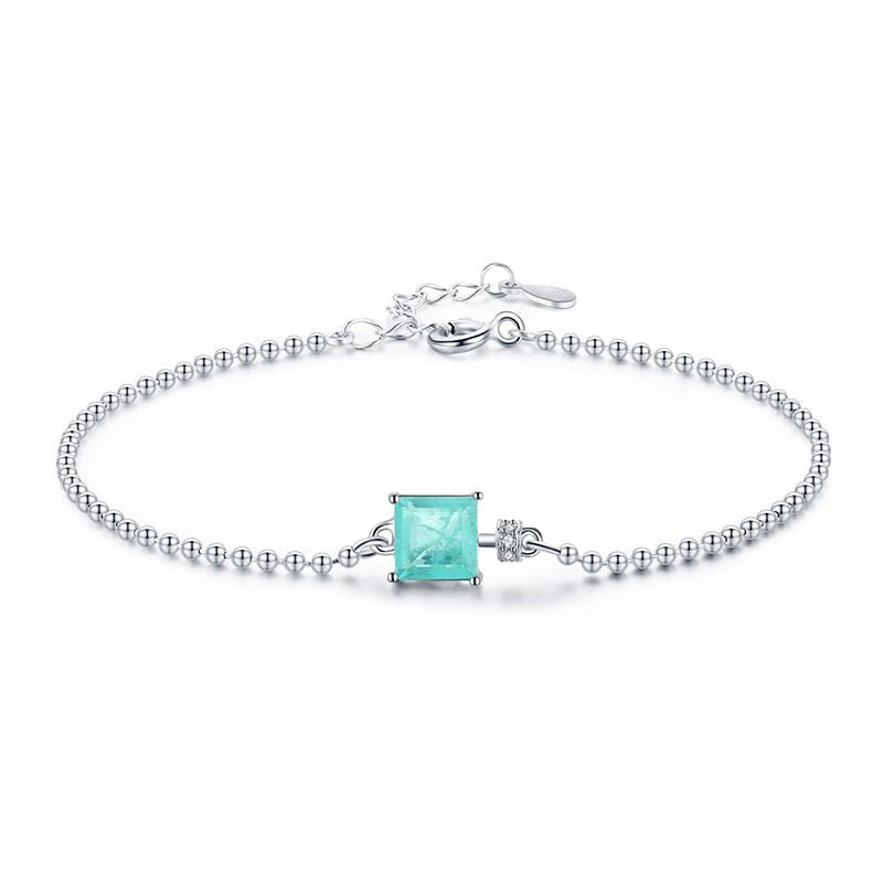 Pulseira Prata Turmalina Paraíba Velavue
